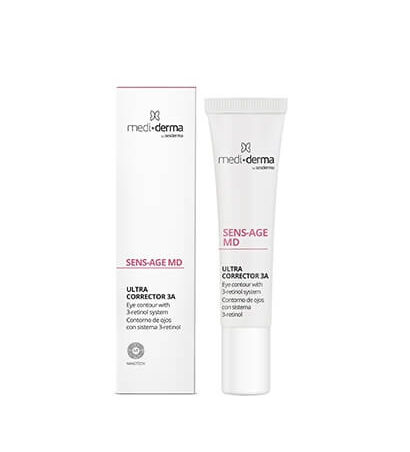 SENS-AGE MD ULTRA CORRECTOR 3A / КРЕМ КОНТУР ДЛЯ ЗОНЫ ВОКРУГ ГЛАЗ АНТИВОЗРАСТНОЙ, 15 МЛ, ИСПАНИЯ