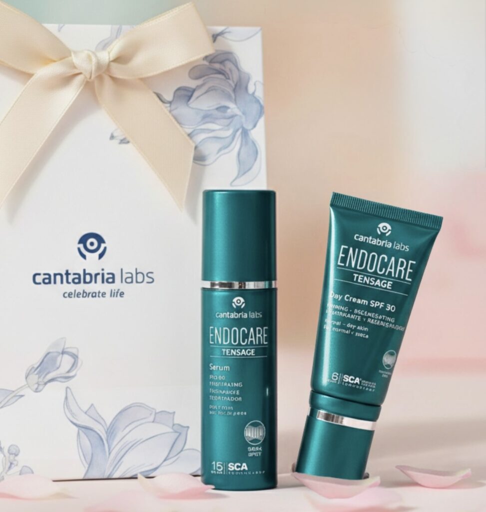 TENSAGE DAY CREAM 30+SPF+TENSAGE SERUM ENDOCARE / ДНЕВНОЙ ЛИФТИНГОВЫЙ ВОССТАНАВЛИВАЮЩИЙ КРЕМ 30+SPF+РЕГЕНЕРИРУЮЩАЯ ЛИФТИНГ-СЫВОРОТКА