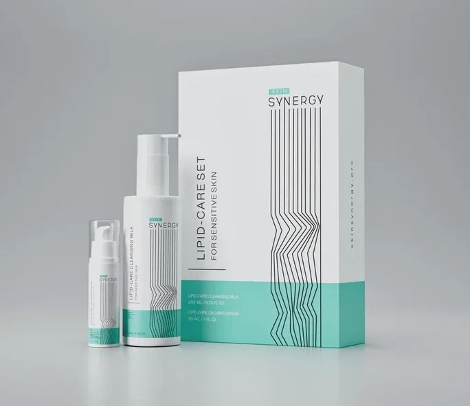 LIPID-CARE CALMING CREAM SKIN SYNERGY/ НАБОР ДЛЯ БЕРЕЖНОГО УХОДА ЗА ЧУВСТВИТЕЛЬНОЙ КОЖЕЙ