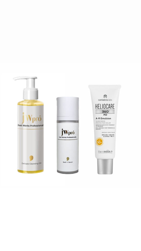 SUMMER SET SPF 50+HELEOCARE, 50 МЛ (ДЛЯ ЛИЦА)+JG DELICATE CLEANSING OIL, 200 МЛ+SERUM ReviC+F, 30 МЛ/ СПФ 50+ОЧИЩАЮЩЕЕ МАСЛО ВИНОГРАДНОЙ КОСТОЧКИ+СЫВОРОТКА С ВИТАМИНОМ С И ФЕРУЛОВОЙ КИСЛОТОЙ